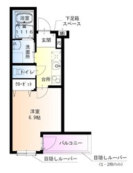 フジパレス尼崎東園田WESTの物件間取画像